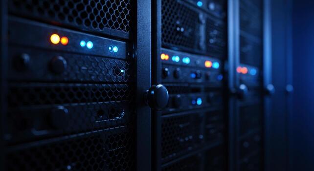 IT-инфраструктура — серверная стойка